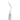MedKraft Orthodontics Periodontal Color-Coded Probe UNC-15 close-up with 1–15 mm markings and fine tip
